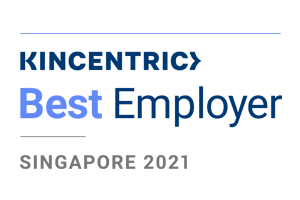 kincentric best employer singapore 2021 logo