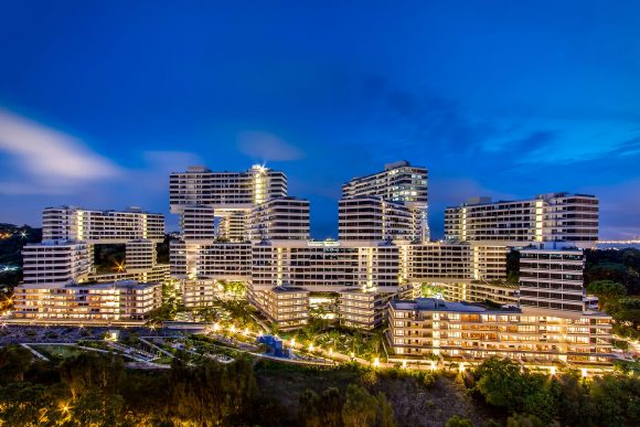 The Interlace at night