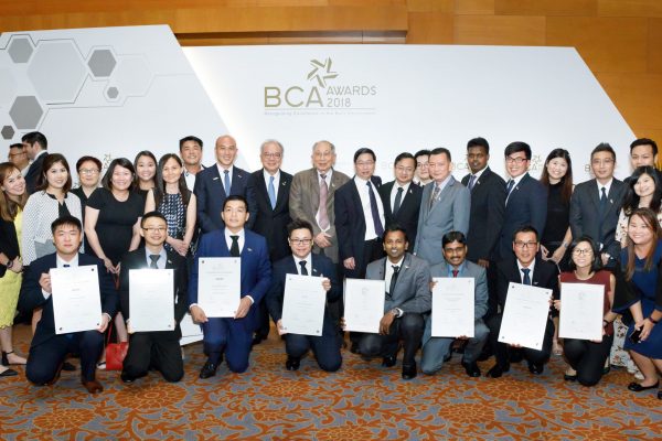 Woh Hup BCA Awards 2018 group picture