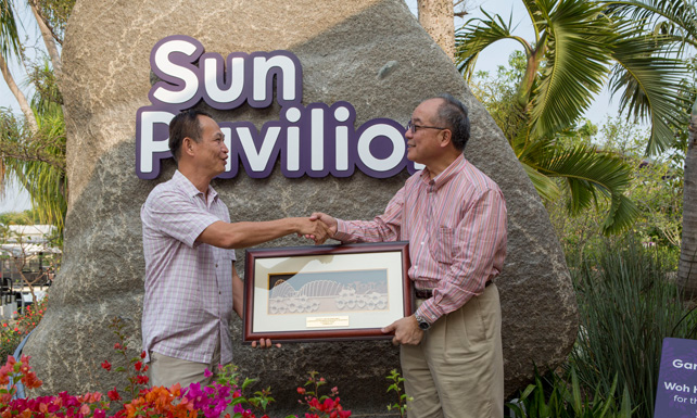 Sun Pavilion opening