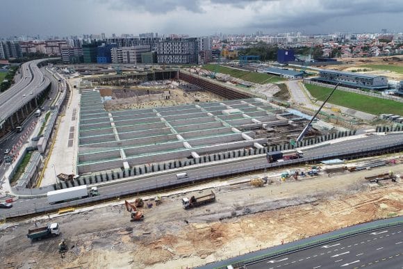 Kim Chuan Depot Extension bird's-eye view