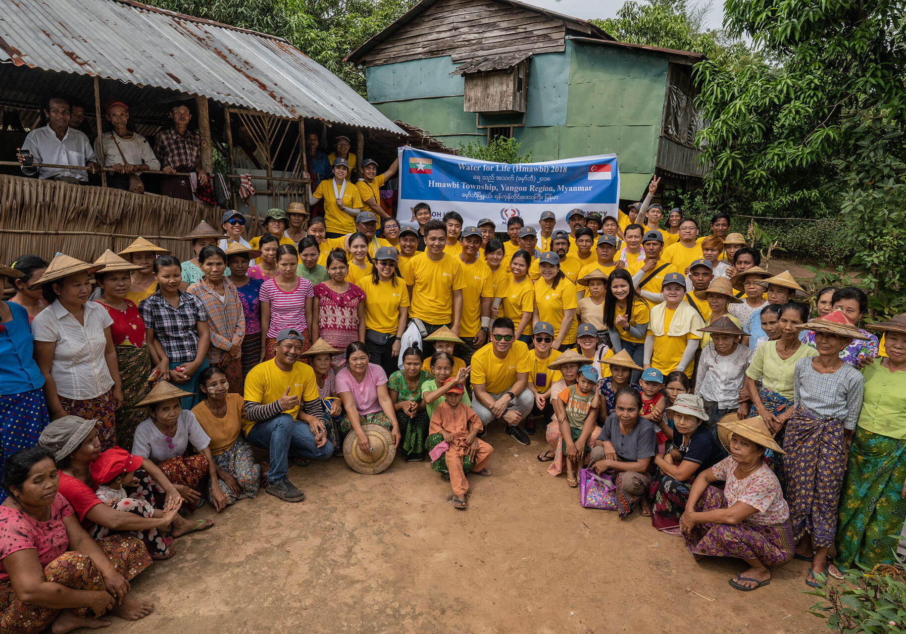 woh hup team in yangon